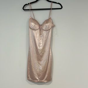 Windsor size small pink sparkly bodycon dress